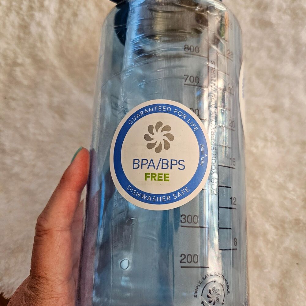 NALGENE Wide Mouth Bottle Blue NEW